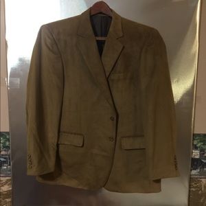 Men's 46L 100% Polyester Suede Feel Sportscoat